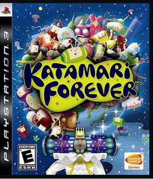 US box art for Katamari Forever