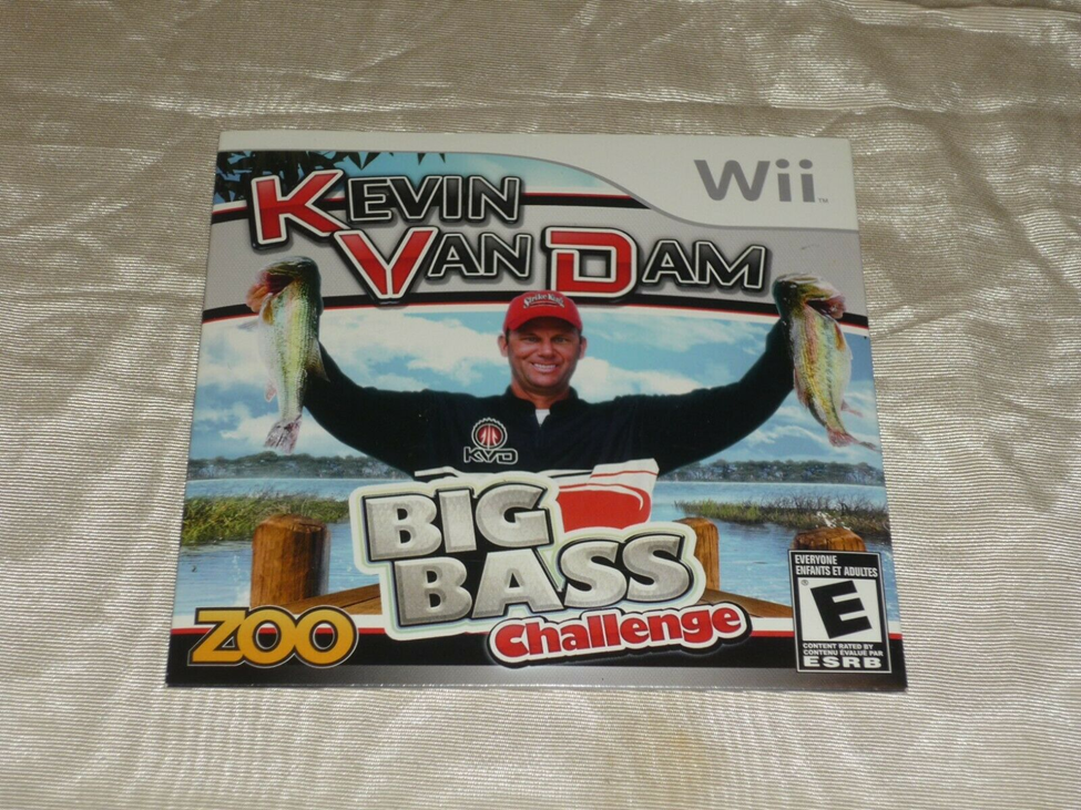  Kevin VanDam's Big Bass Challenge - Nintendo Wii : Everything  Else