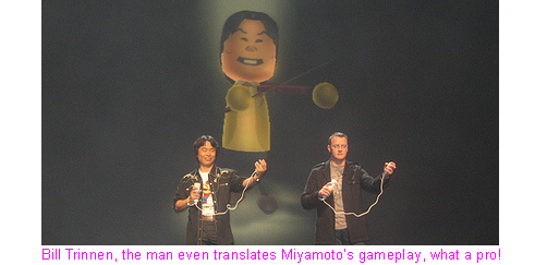 Bill Trinnen, the man even translates Miyamoto's gameplay, what a pro!